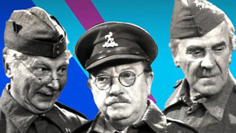 Dad's Army at the BBC backdrop 1