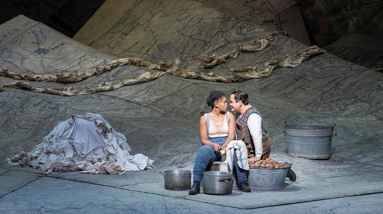 The Metropolitan Opera:  La Fille du Régiment backdrop 4