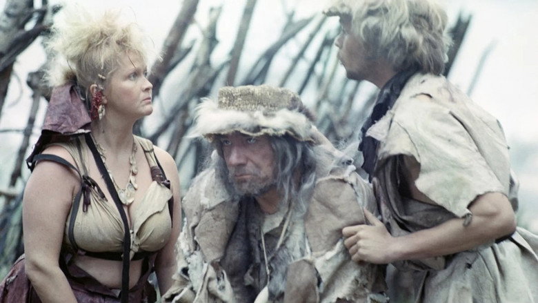 Two Arrows. Stone Age Detective backdrop 1