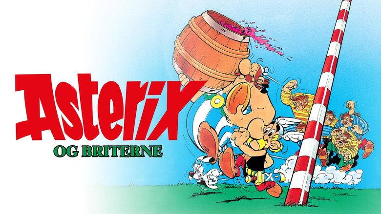 Asterix in Britain backdrop 3