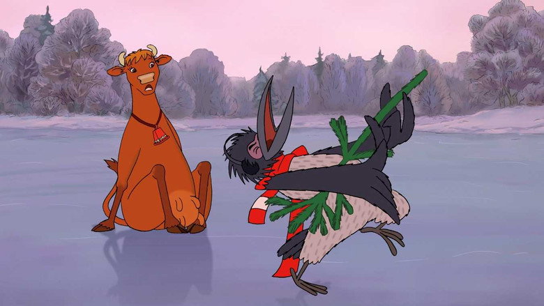 Mama Moo and the Crow backdrop 2