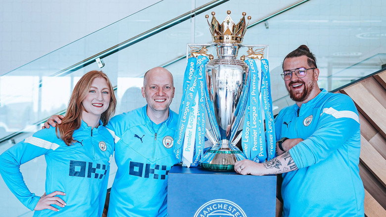 Together: Treble Winners backdrop 8