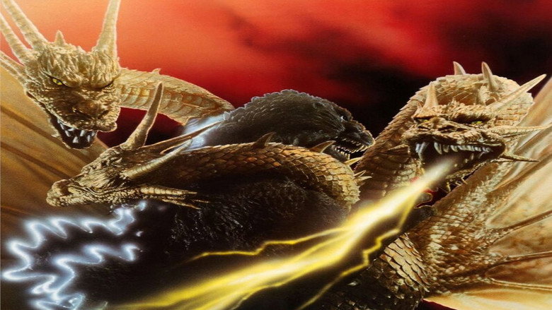 Godzilla vs. King Ghidorah backdrop 3
