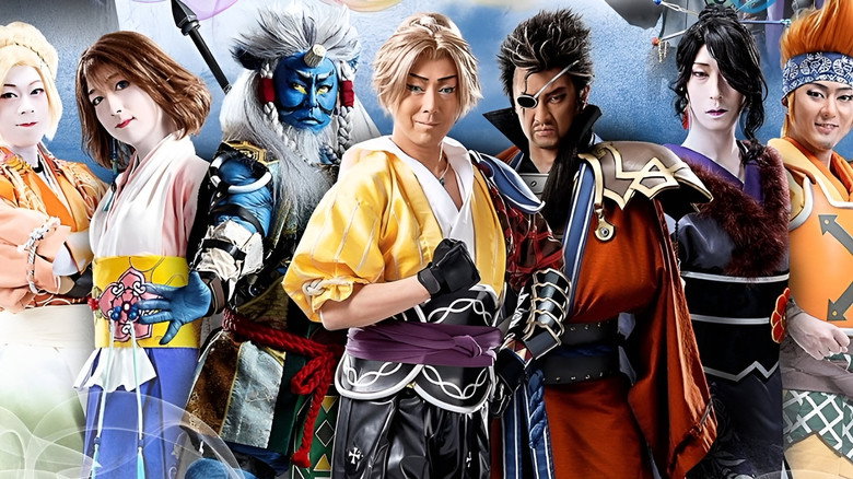 New Kabuki Final Fantasy X backdrop 1