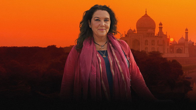 Exploring India's Treasures: Bettany Hughes backdrop 3