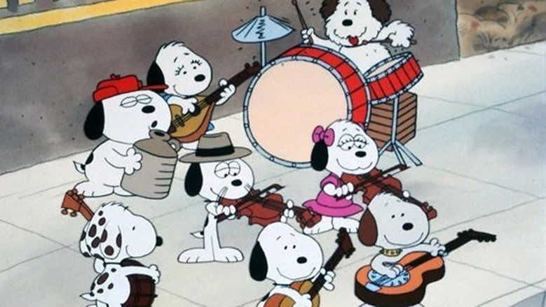 Snoopy's Reunion backdrop 4