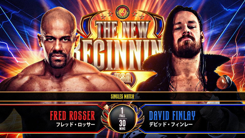 NJPW The New Beginning USA 2026 backdrop 9
