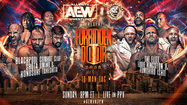 AEW x NJPW Present Forbidden Door 2023 backdrop 9