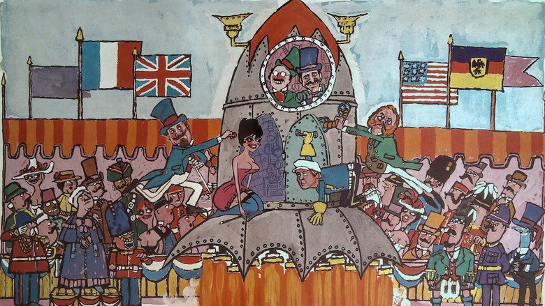 Jules Verne's Rocket to the Moon backdrop 2