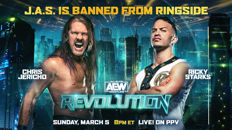 AEW Revolution 2023 backdrop 7