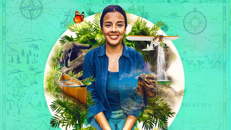 Liz Bonnin's Wild Caribbean backdrop 3