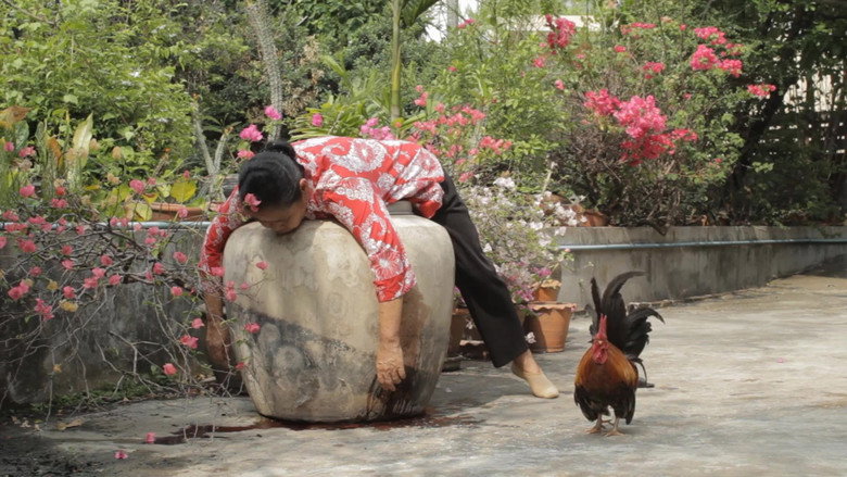 100 Times Reproduction of a Cock Kills a Child by Pecking on the Mouth of an Earthen Jar backdrop 1