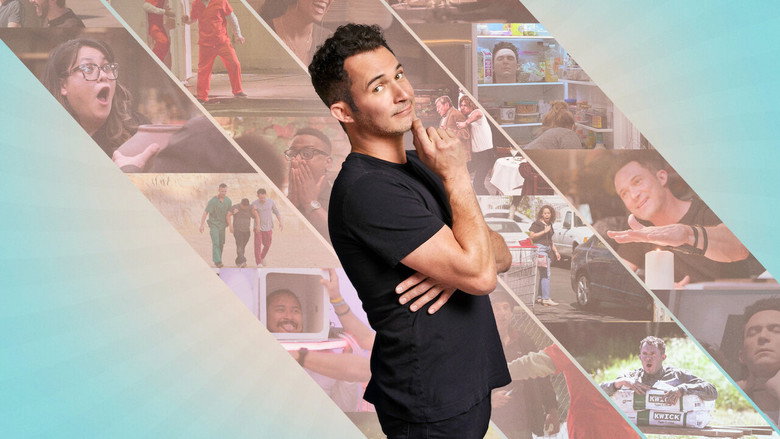 THE MAGIC PRANK SHOW with Justin Willman backdrop 2