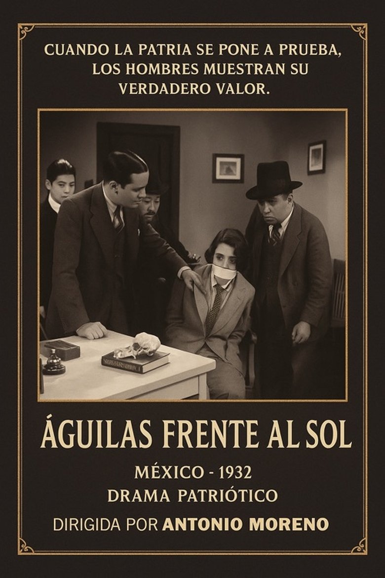 Las águilas frente al sol