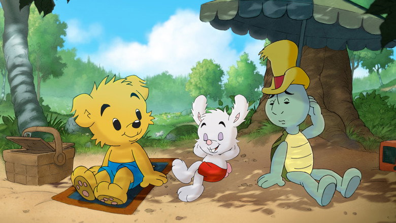 Bamse and the Volcano Island backdrop 8