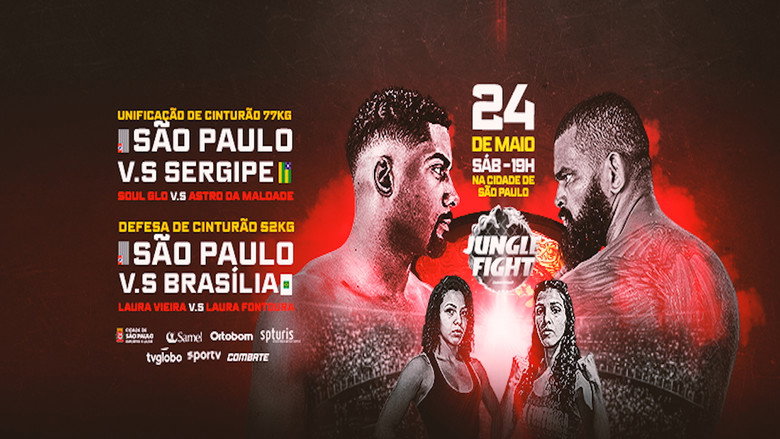 Jungle Fight 136 backdrop 1