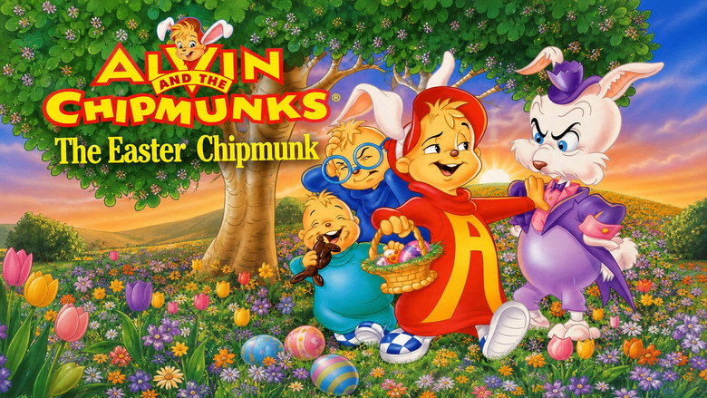 Alvin and the Chipmunks: The Easter Chipmunk backdrop 2