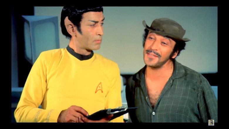 Omer the Tourist in Star Trek backdrop 3