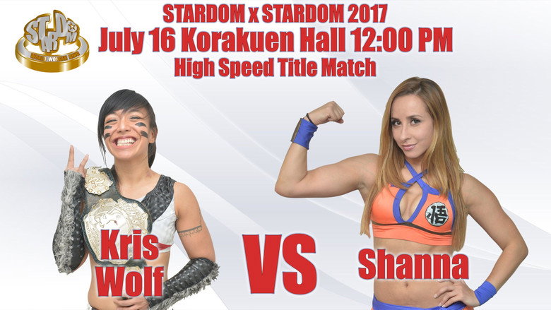 Stardom X Stardom 2017 backdrop 3