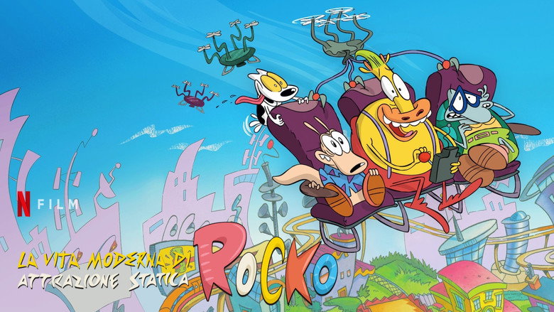 Rocko's Modern Life: Static Cling backdrop 3