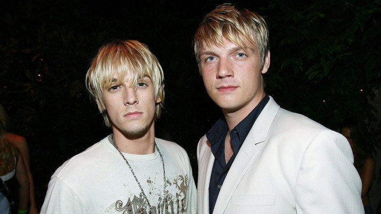 Fallen Idols: Nick and Aaron Carter backdrop 3