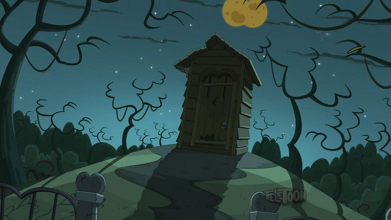 Outhouse on Haunted Hill