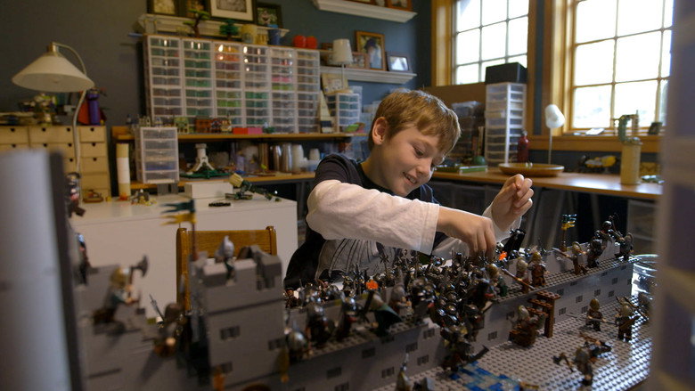 A LEGO Brickumentary backdrop 7