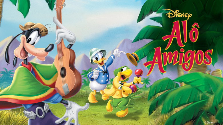 Saludos Amigos backdrop 2