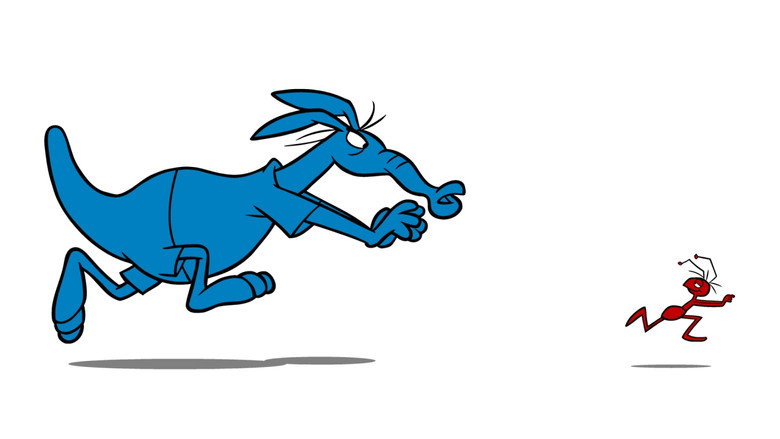 The Ant and the Aardvark backdrop 2