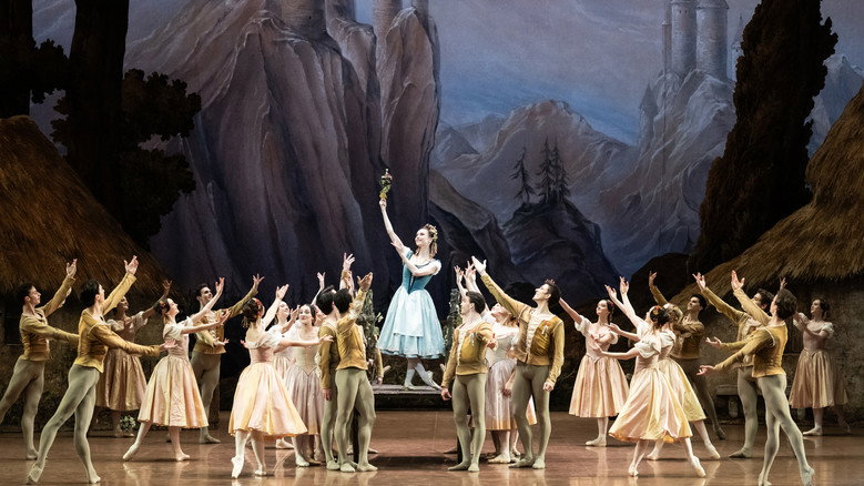 Paris Opera Ballet: GISELLE backdrop 1