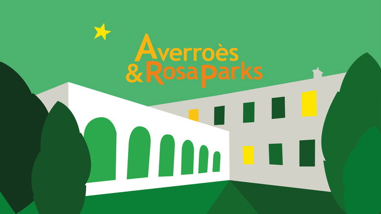 At Averroes & Rosa Parks backdrop 1