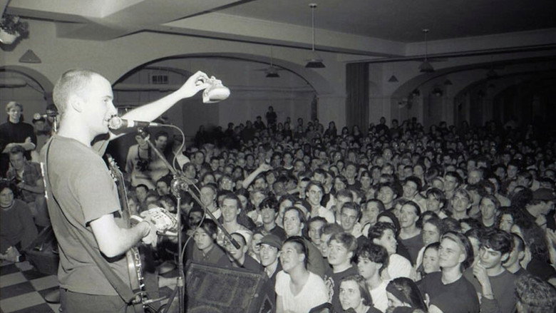 Fugazi: Sacred Heart Church, Washington, DC backdrop 1