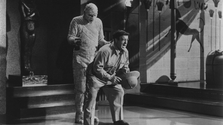 Abbott and Costello Meet the Mummy backdrop 8