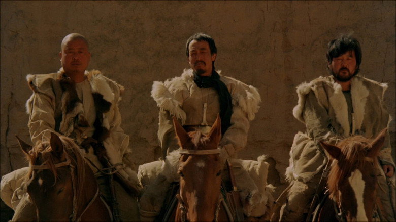 The Swordsman in Double Flag Town backdrop 1