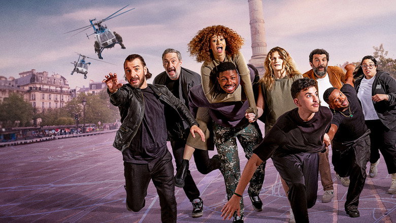 Celebrity Hunted - France - Manhunt backdrop 3