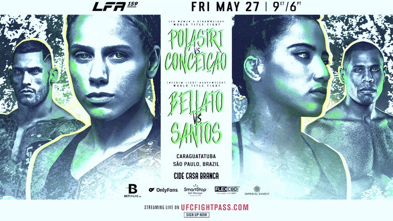 LFA 159: Bellato vs. dos Santos backdrop 1