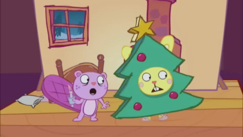 Happy Tree Friends- Winter Break backdrop 6