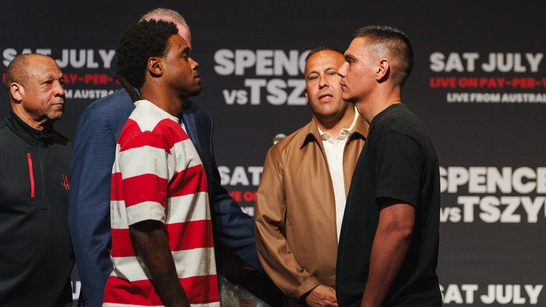 Errol Spence Jr. vs. Tim Tszyu backdrop 8