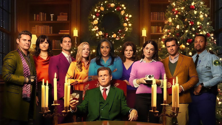 A Christmas Murder Mystery backdrop 1