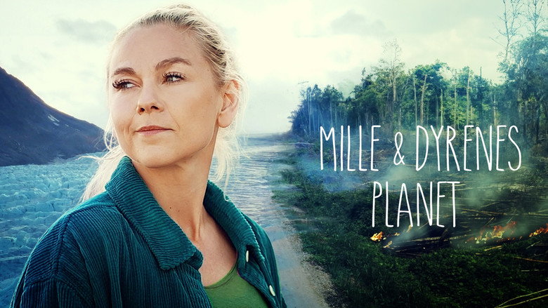 Mille og dyrenes planet backdrop 2