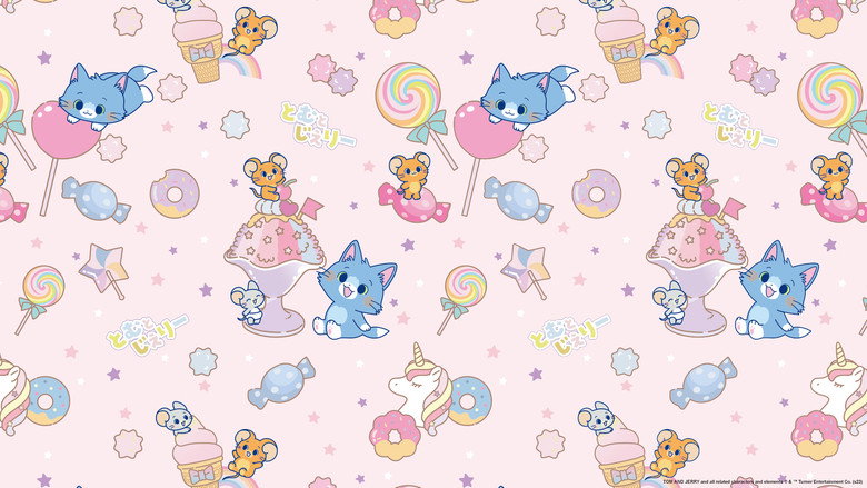 Tom & Jerry Gokko backdrop 2