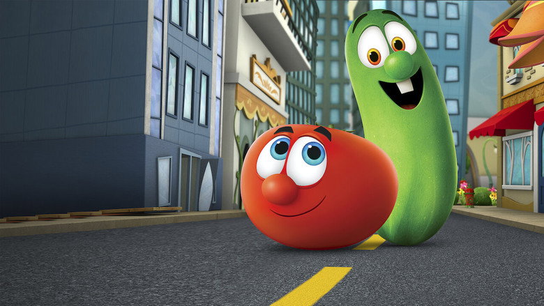 VeggieTales in the City backdrop 4