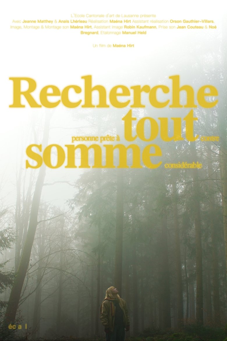 Recherche personne prête à tout contre somme considérable