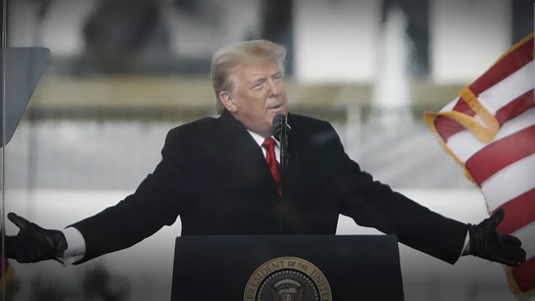 The Choice 2024: Harris vs. Trump backdrop 8