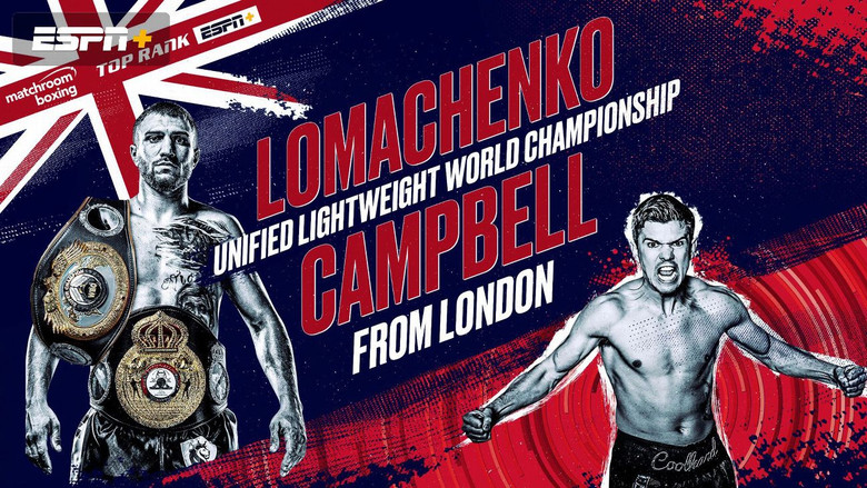 Vasyl Lomachenko vs. Luke Campbell backdrop 3
