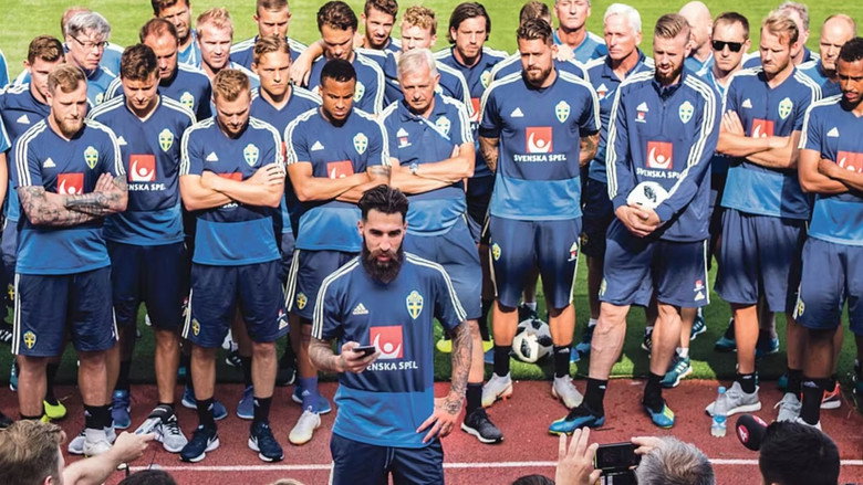 Jimmy Durmaz och frisparken backdrop 2