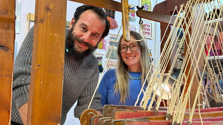 Textile Weaving and Personal Portraits