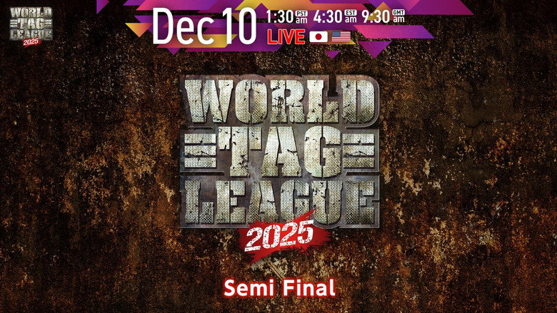 NJPW World Tag League 2025 - Day 15 backdrop 2