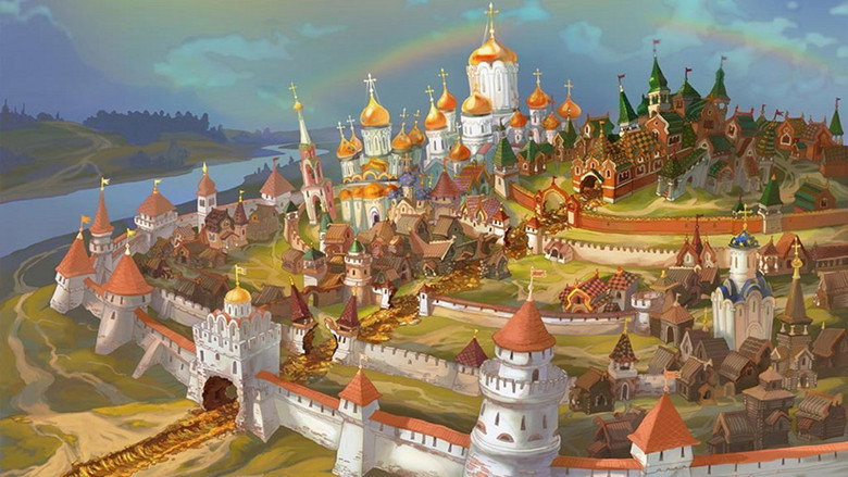 Alesha Popovich and Tugarin the Dragon backdrop 4