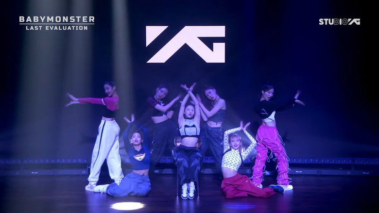 BABYMONSTER - 'Last Evaluation' backdrop 5